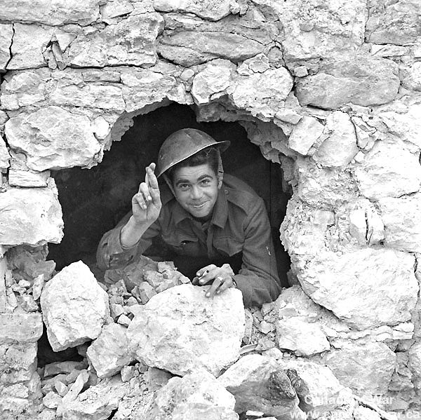 Soldier in Colle d'Anchise, Italy