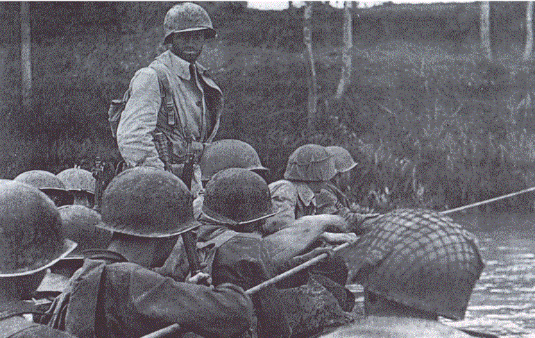 34th Infantry Division Soldiers Crossing the Volturno