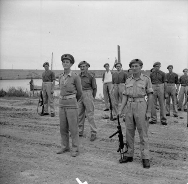 SAS on Parade for Inspection