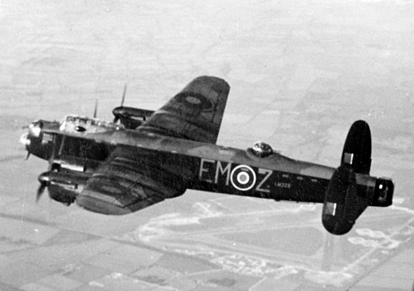 Lancaster III of No 207 Squadron