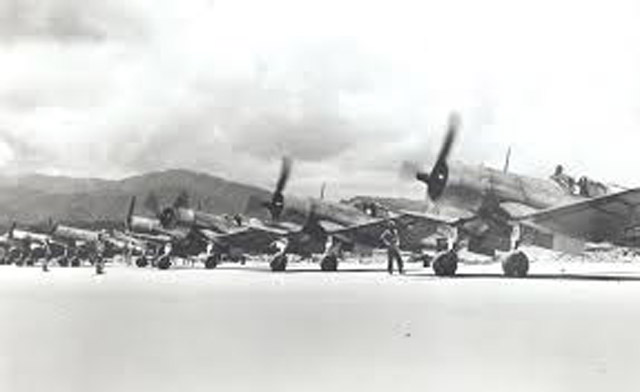 Marine F4U Corsairs