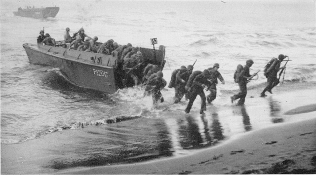 3rd Marine Division Landing on Bougainville