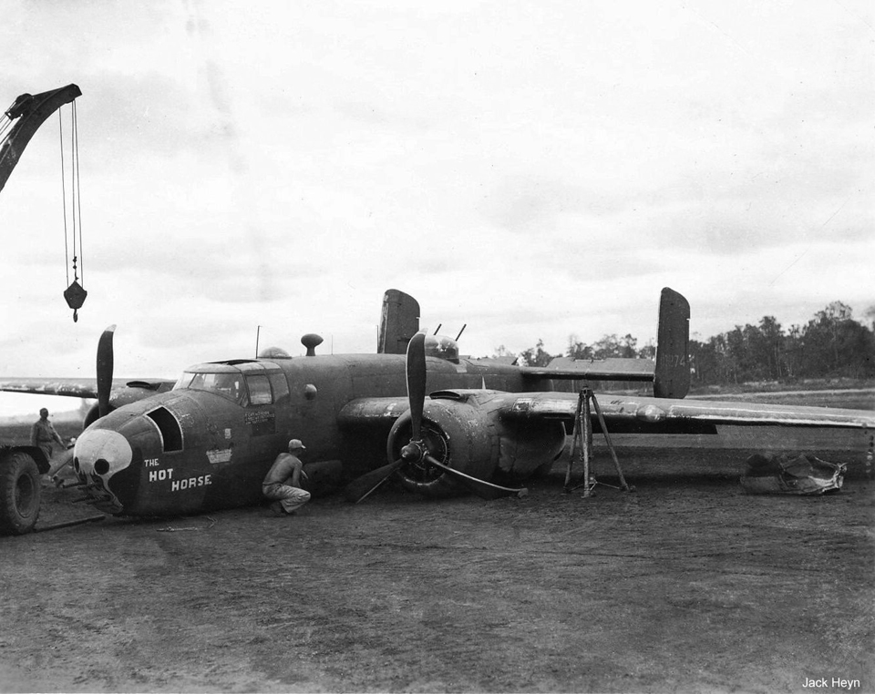 B-25D After Rabaul Raid