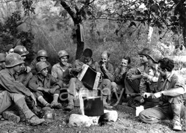 Americans at Bivouac