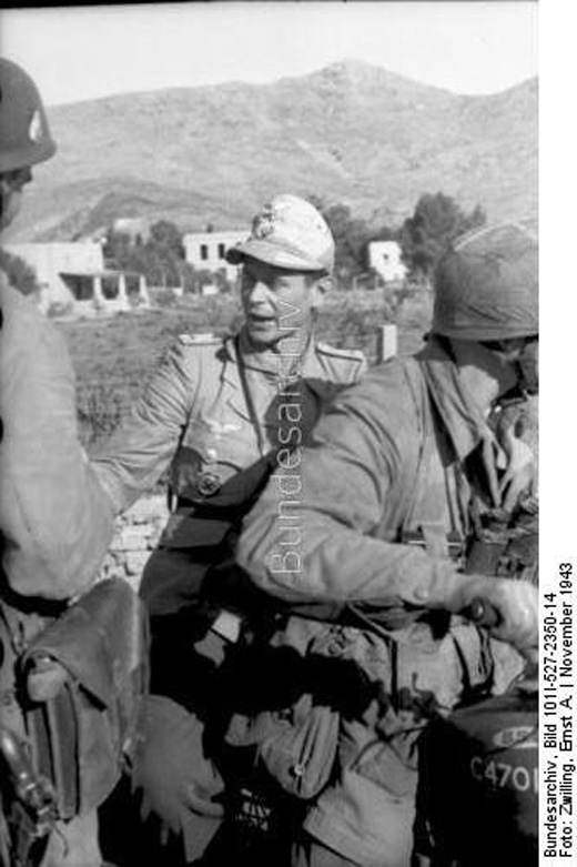 Paratroopers on Leros