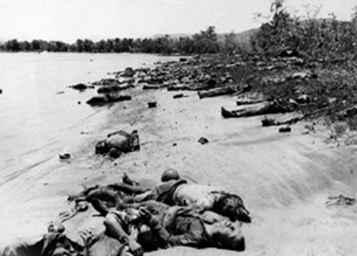 Bodies of American Soldiers on Tarawa