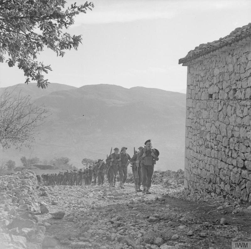 British Soldiers in Italy