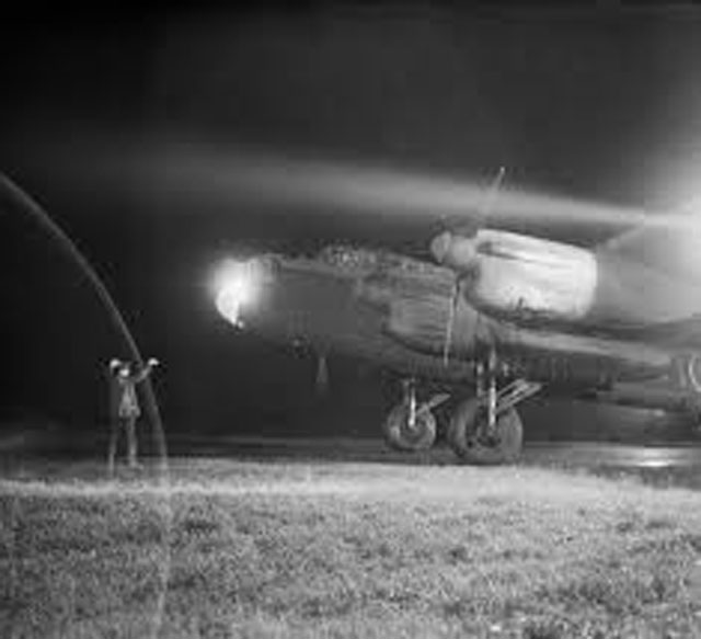 Lancaster After Bombing Berlin