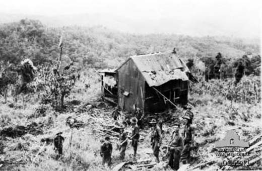 Sattelberg, New Guinea Captured by Australians