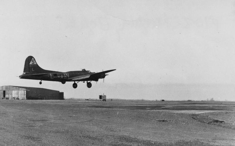 B-17 'Nasty Habit' Returning to Base