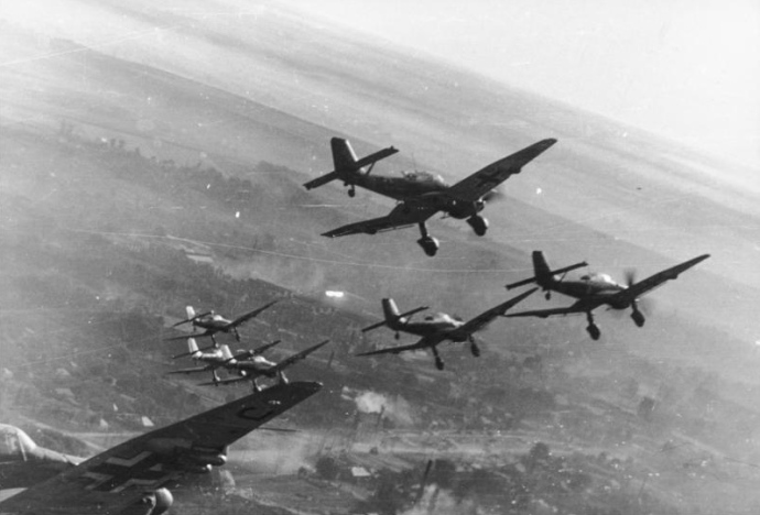 Stukas over Russia