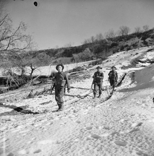 Men of the 1st Battalion Green Howards