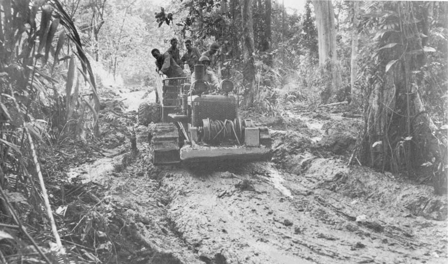 Engineers Keeping Road Passable