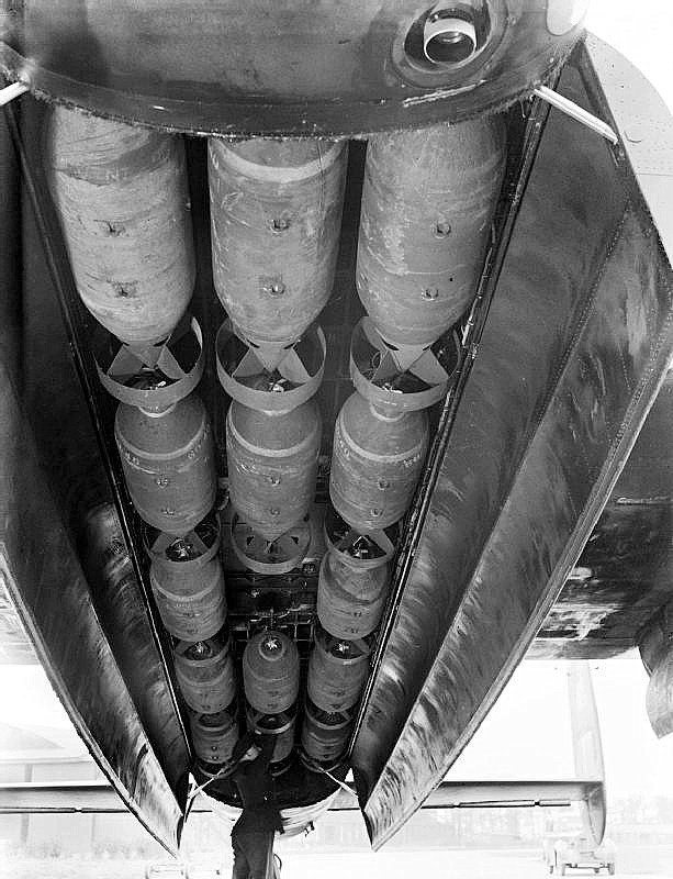 Bomb Bay of an Avro Lancaster