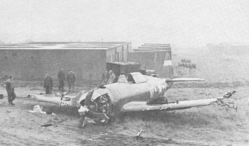 Damaged Parked Aircraft