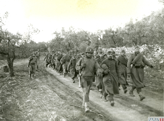 German prisoners in San Vittore