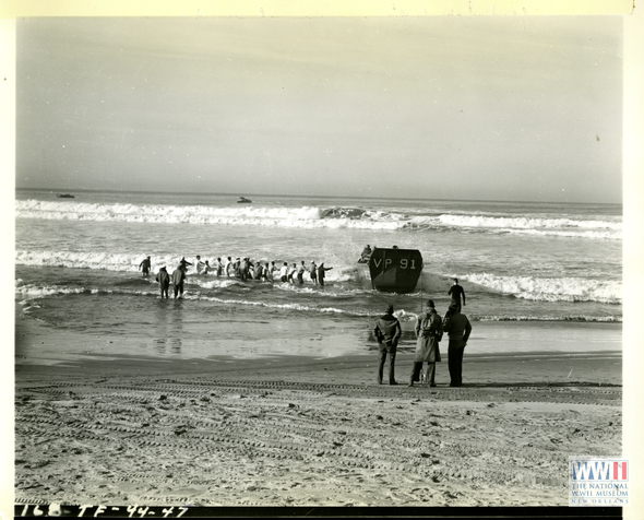 Amphibious training maneuvers