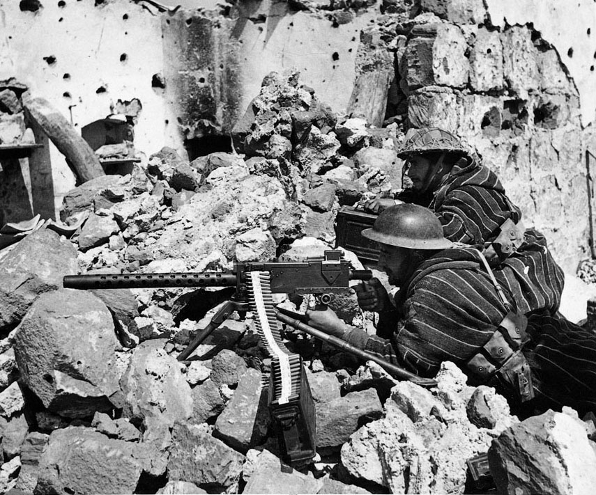 Algerian Troops at Monte Cassino