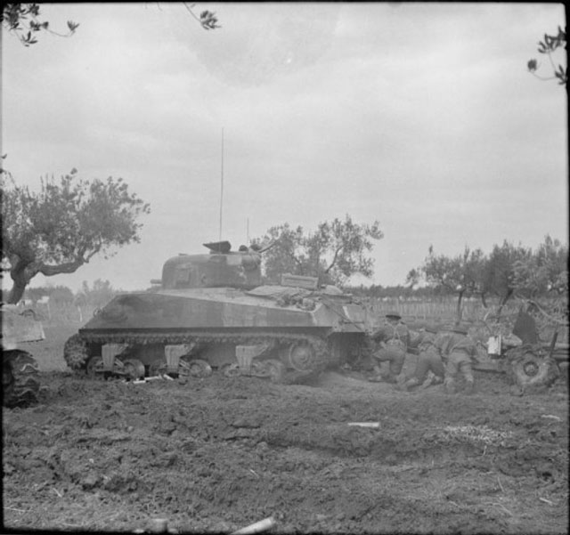 Canadian Gunners with Anti-tank Gun