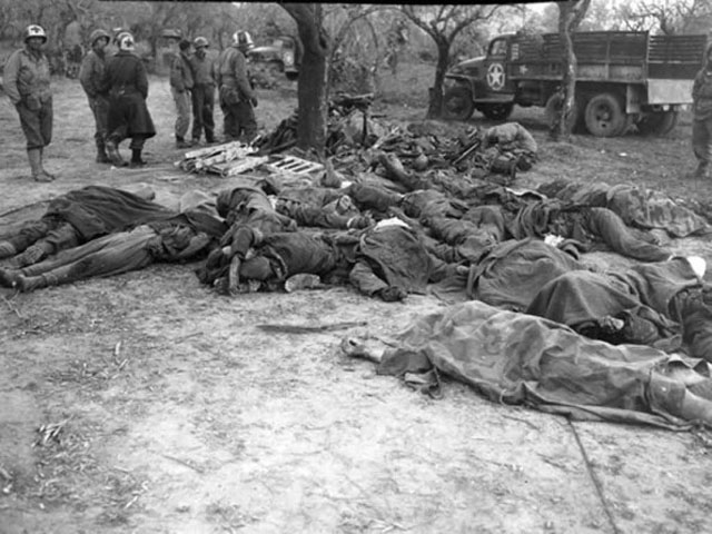 Dead German Soldiers in San Vittore