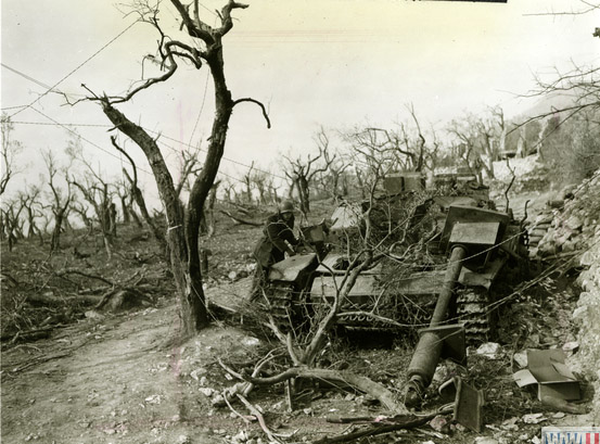 Examining a Damaged Tank