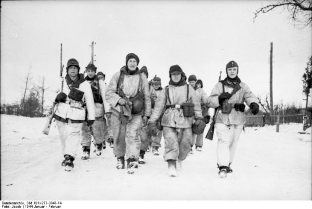 German Troops on the Eastern Front