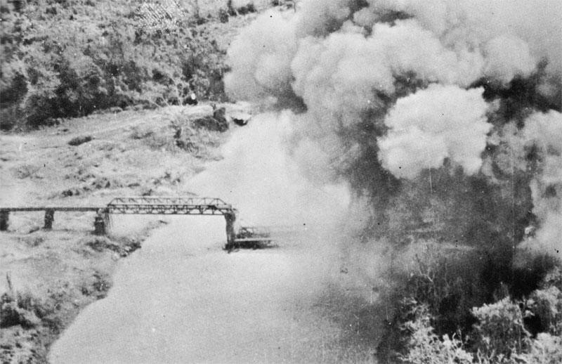 Bombing Meza Bridge