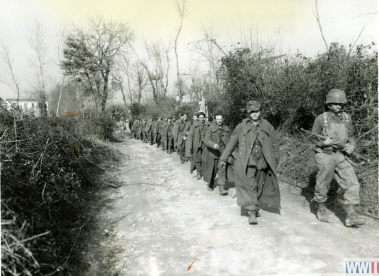 German POWs in Cassino