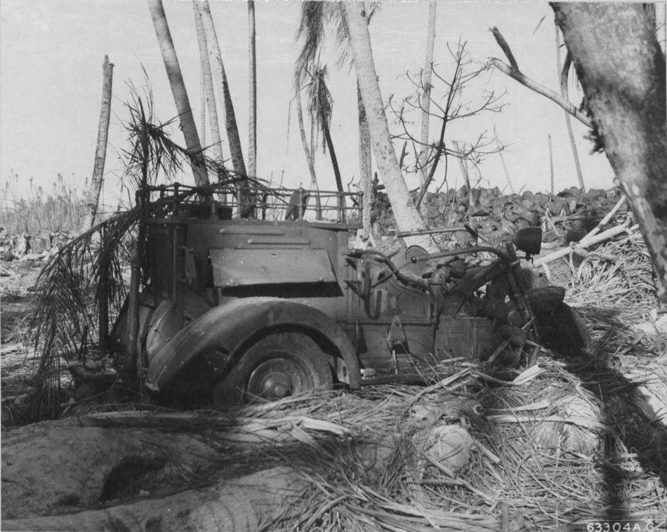 Japanese Fire Engine on Kwajalein