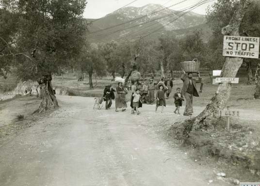 Italian Refugees in Cassino