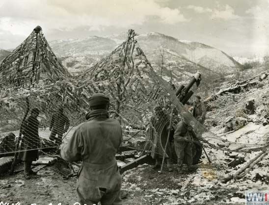 Re-Installation of a Camouflage Net