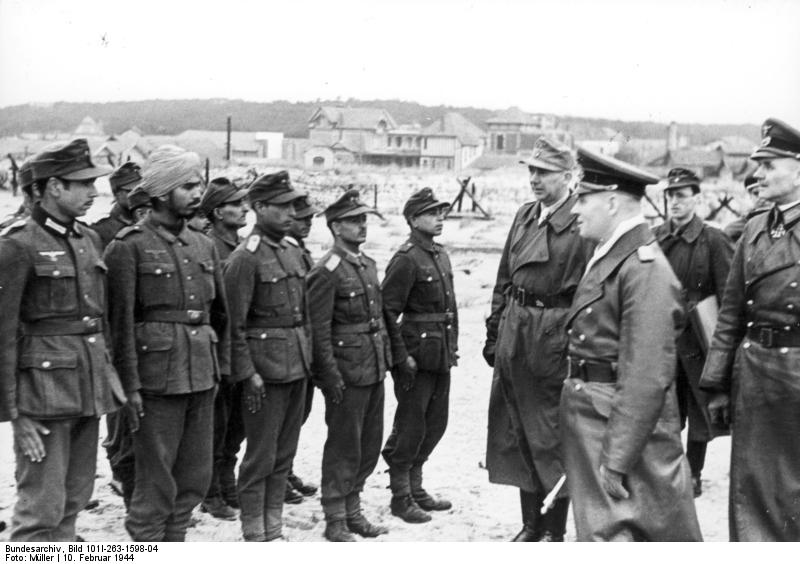 Rommel reviews troops