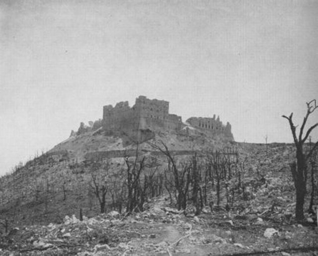 The Monastery after the bombing