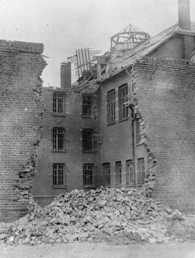 Prison Damage in Amiens