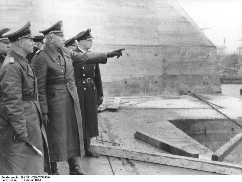 Wilhelm Fahrmbacher and Erwin Rommel