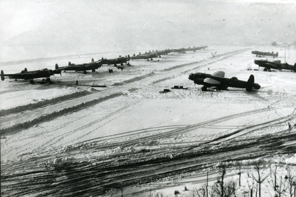 Snow at Waddington, 1 March 1944