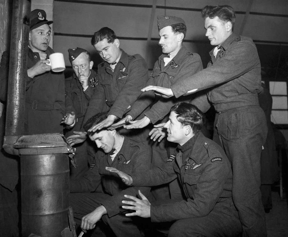 No 44 Squadron Lancaster Crew