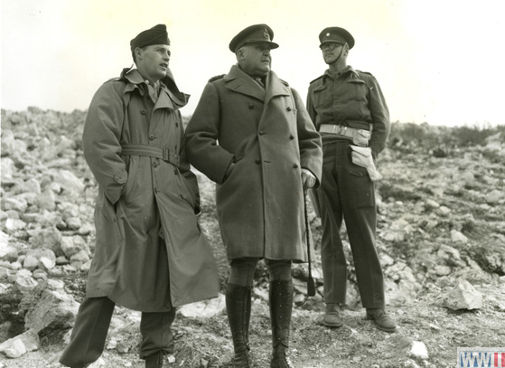 Wilson Visiting Cassino