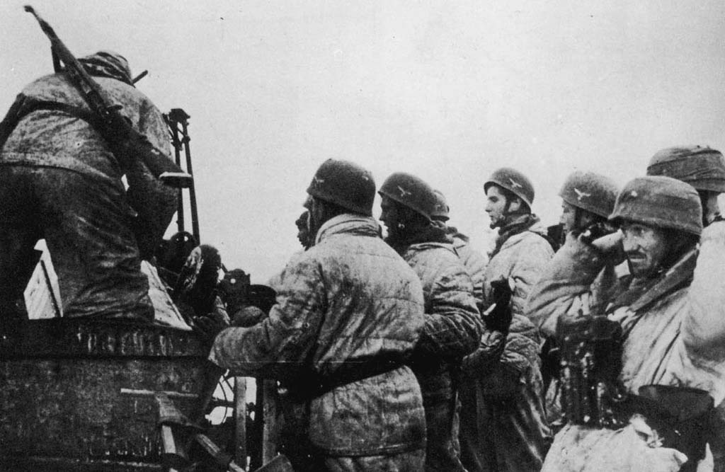 group of German paratroopers