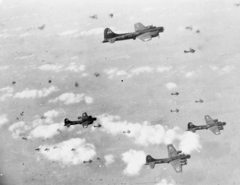 B-17 Flying Fortress Bombers