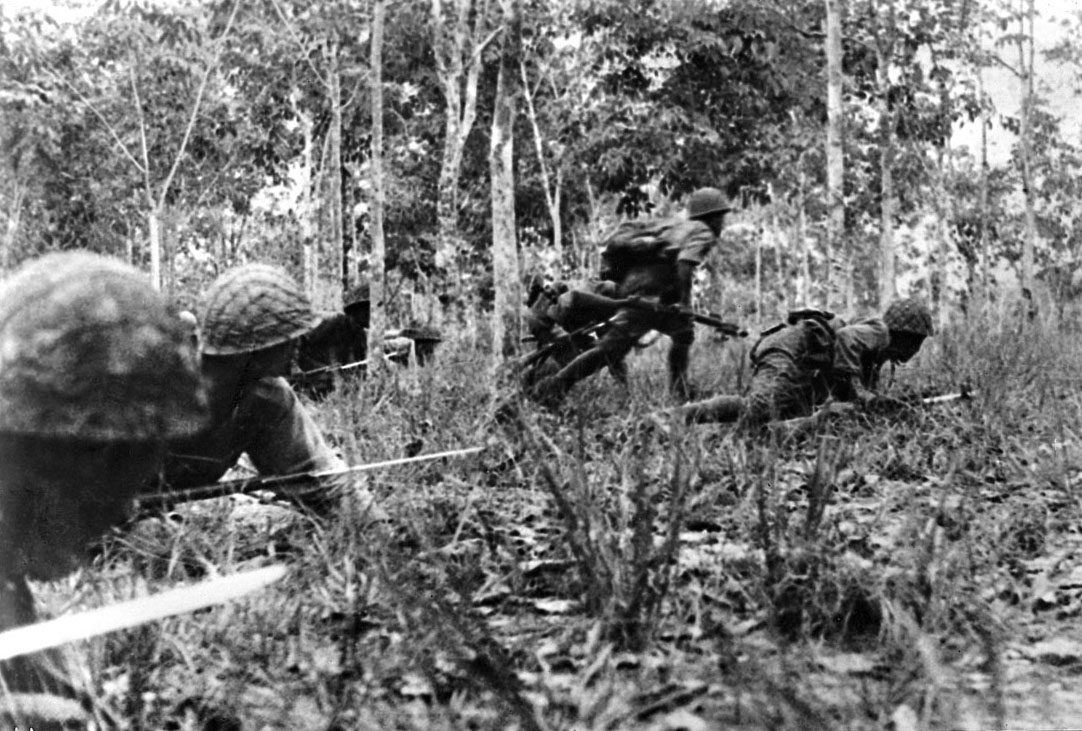 Japanese Troops on the Attack