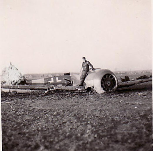 Wreck of  FW 190