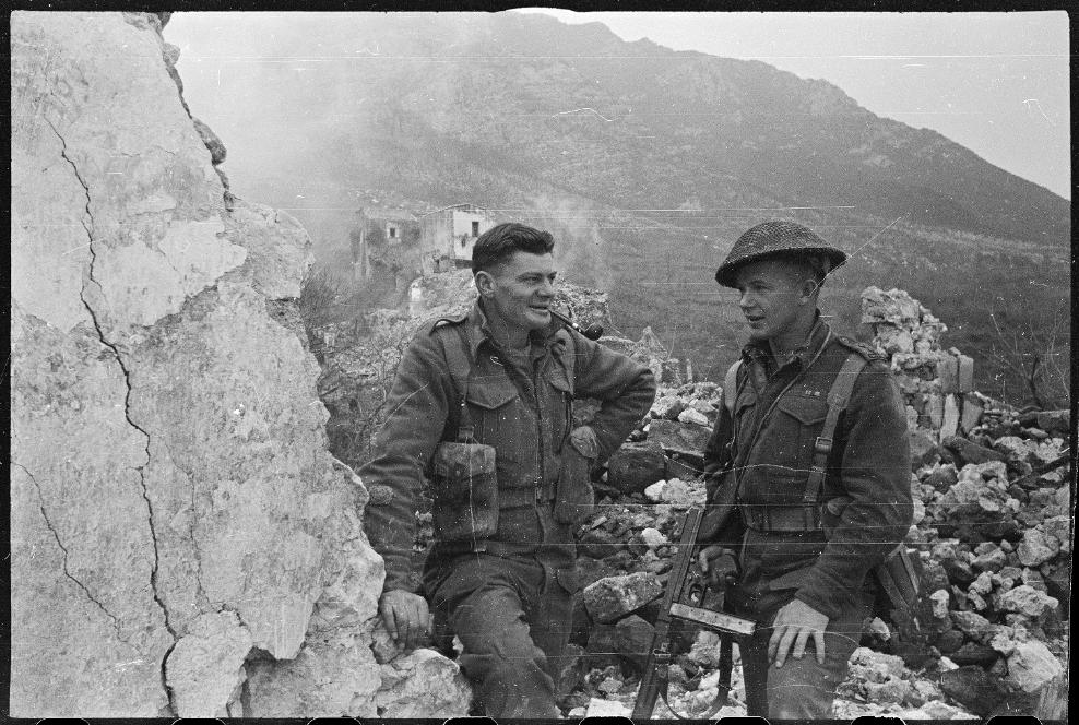 New Zealanders at Monte Cassino