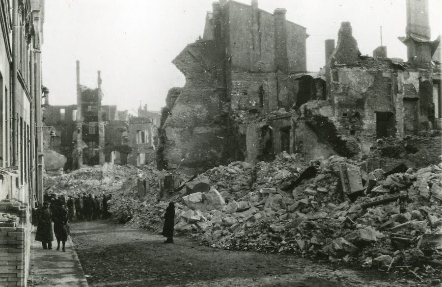 Soviet Bombs Fall on Tallinn