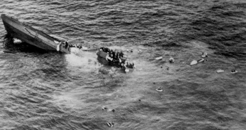 <i>U-625</i> (Type VIIC) Sunk West of Ireland