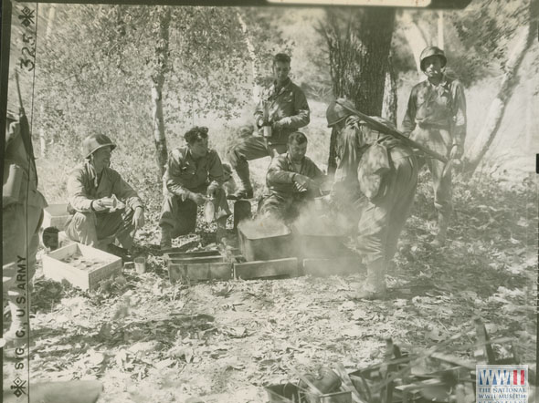 Mess Personnel of the 71st Infantry Division