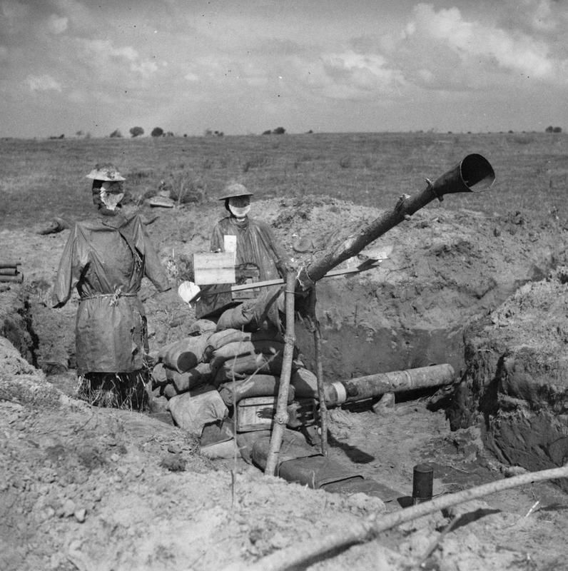 Dummy Bofors Gun and Crew