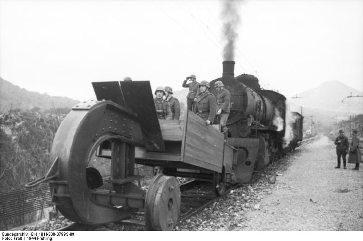 German Soldiers on a Train