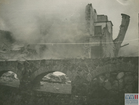 Home Destroyed by Volcanic Eruption