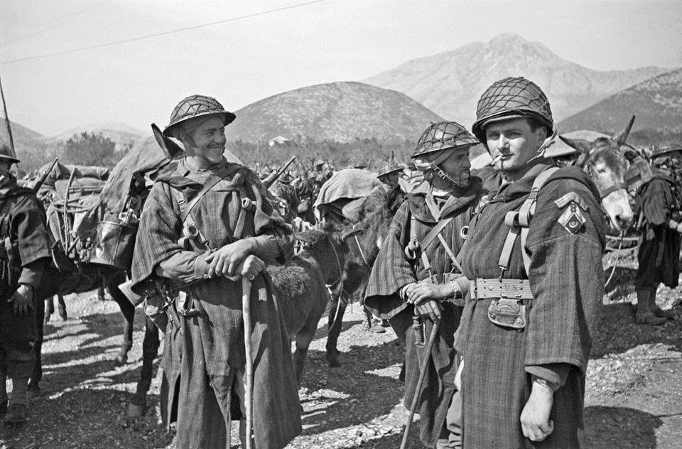 French Moroccan Troops in Italy